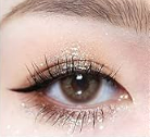 Long Lasting Eye Shadow (Sparkly Gold)
