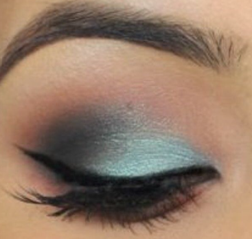Long Lasting Eye Shadow (Sparkly Teal Blue Green)