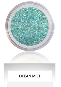 Long Lasting Eye Shadow (Sparkly Teal Blue Green)